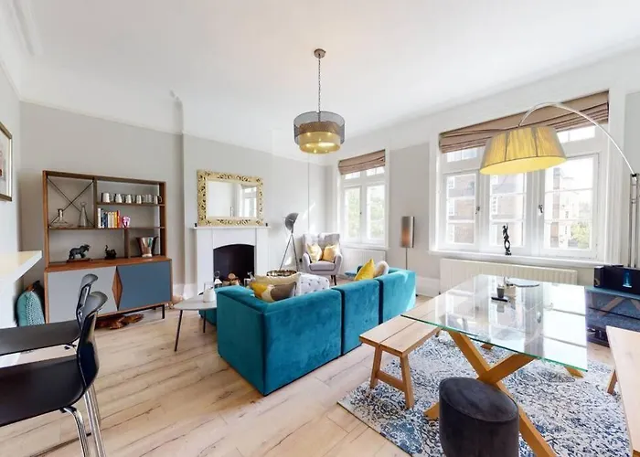 Modern 2 Bed Flat - The Black Dog Pub Apt - 6 Mins From Vauxhall Station